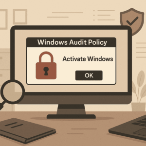 Использование активации политики аудита Windows
