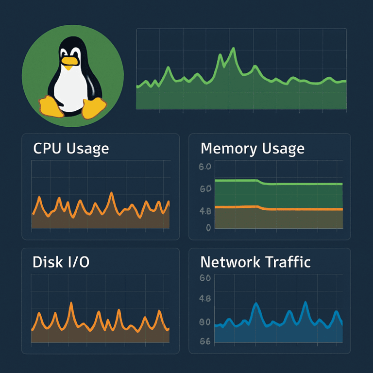Моніторинг навантаження Linux VPS